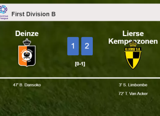 Lierse Kempenzonen prevails over Deinze 2-1