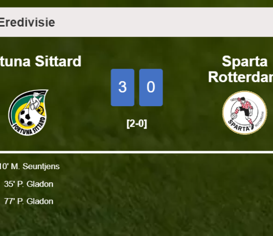 Fortuna Sittard prevails over Sparta Rotterdam 3-0