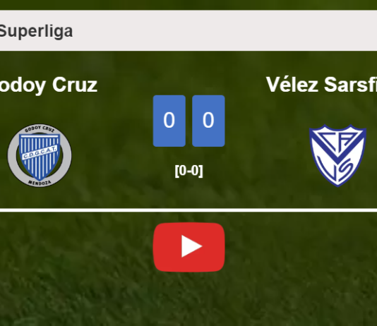 Godoy Cruz draws 0-0 with Vélez Sarsfield on Sunday. HIGHLIGHTS