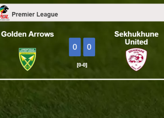 Golden Arrows draws 0-0 with Sekhukhune United on Saturday