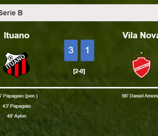 Ituano tops Vila Nova 3-1