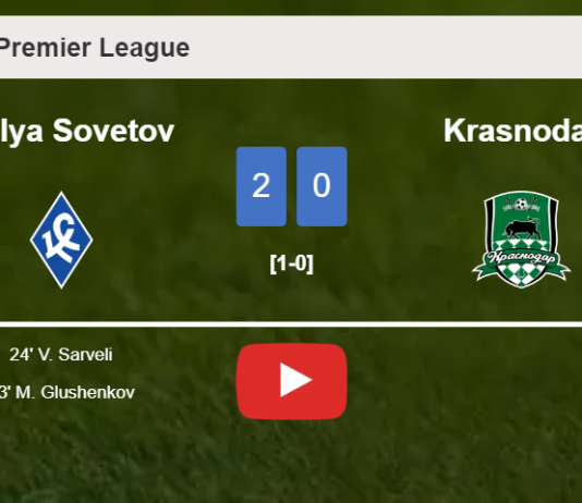 Krylya Sovetov draws 0-0 with Krasnodar on Sunday. HIGHLIGHTS