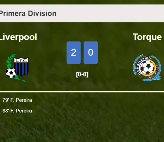F. Pereira scores a double to give a 2-0 win to Liverpool over Torque