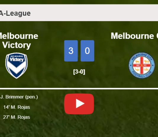 Melbourne Victory overcomes Melbourne City 3-0. HIGHLIGHTS