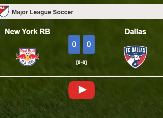 New York RB draws 0-0 with Dallas on Saturday. HIGHLIGHTS