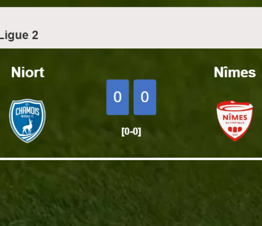 Niort draws 0-0 with Nîmes on Saturday