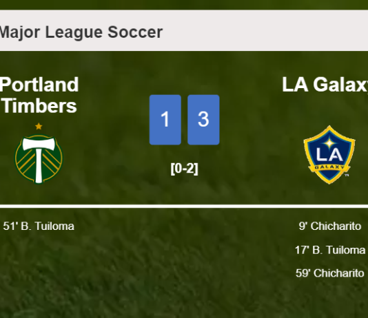 LA Galaxy beats Portland Timbers 3-1 with 2 goals from C. 