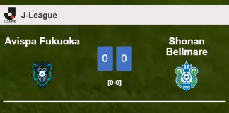 Avispa Fukuoka draws 0-0 with Shonan Bellmare on Saturday
