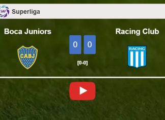 Boca Juniors draws 0-0 with Racing Club on Saturday. HIGHLIGHTS