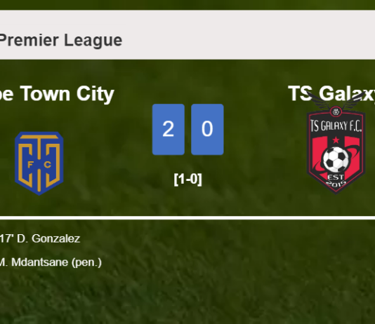 Cape Town City surprises TS Galaxy with a 2-0 win