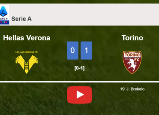 Torino tops Hellas Verona 1-0 with a goal scored by J. Brekalo. HIGHLIGHTS