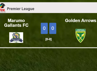 Marumo Gallants FC draws 0-0 with Golden Arrows on Saturday