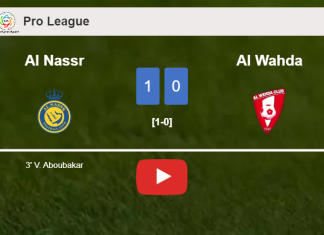 Al Nassr draws 0-0 with Al Wahda on Saturday. HIGHLIGHTS