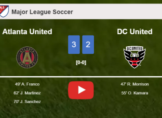 Atlanta United conquers DC United after recovering from a 1-2 deficit. HIGHLIGHTS