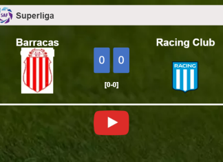 Barracas Central stops Racing Club with a 0-0 draw. HIGHLIGHTS