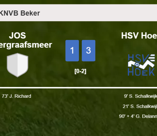 HSV Hoek defeats JOS Watergraafsmeer 3-1