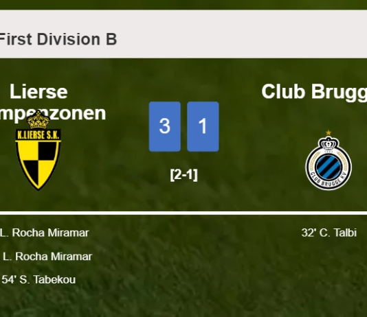 Lierse Kempenzonen overcomes Club Brugge II 3-1