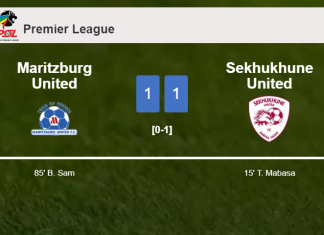 Maritzburg United seizes a draw against Sekhukhune United
