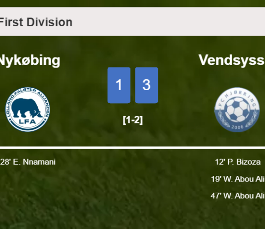 Vendsyssel beats Nykøbing 3-1
