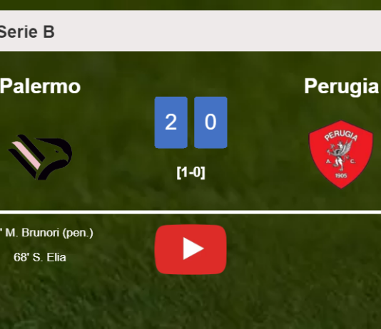Palermo defeats Perugia 2-0 on Saturday. HIGHLIGHTS