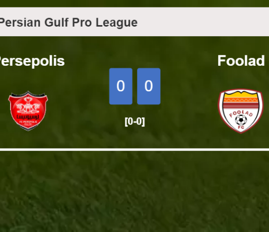 Persepolis draws 0-0 with Foolad on Friday