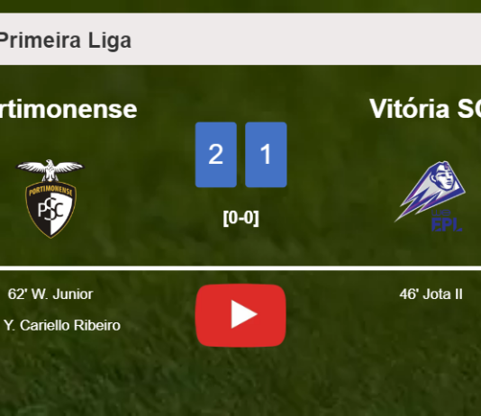 Portimonense recovers a 0-1 deficit to beat Vitória SC 2-1. HIGHLIGHTS