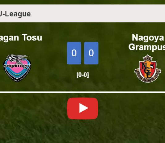 Sagan Tosu draws 0-0 with Nagoya Grampus on Sunday. HIGHLIGHTS