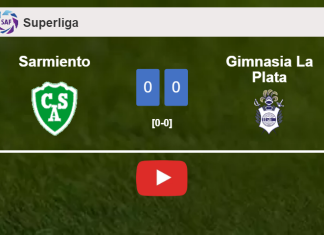 Sarmiento stops Gimnasia La Plata with a 0-0 draw. HIGHLIGHTS