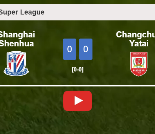 Shanghai Shenhua draws 0-0 with Changchun Yatai on Friday. HIGHLIGHTS