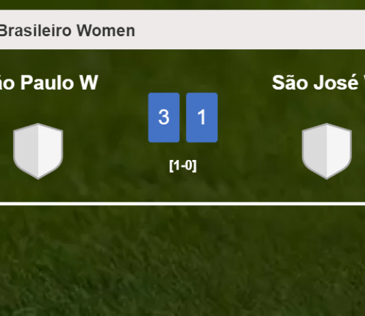 São Paulo W defeats São José W 3-1