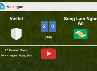 Viettel beats Song Lam Nghe An 2-0 on Friday. HIGHLIGHTS