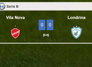 Vila Nova stops Londrina with a 0-0 draw