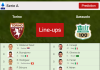 PREDICTED STARTING LINE UP: Torino vs Sassuolo - 17-09-2022 Serie A - Italy