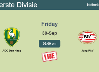 How to watch ADO Den Haag vs. Jong PSV on live stream and at what time
