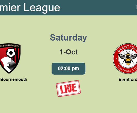 How to watch AFC Bournemouth vs. Brentford on live stream and at what time
