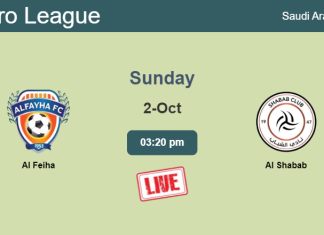 How to watch Al Feiha vs. Al Shabab on live stream and at what time