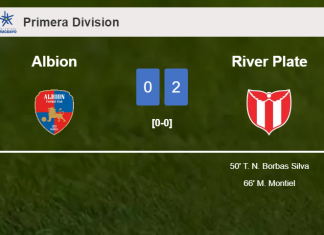 River Plate beats Albion 2-0 on Wednesday