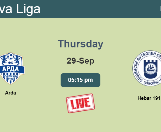 How to watch Arda vs. Hebar 1918 on live stream and at what time