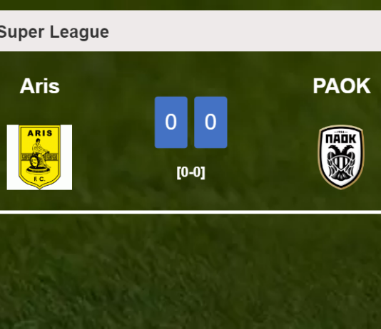 PAOK draws 0-0 with Aris with A. Gray missing a penalt