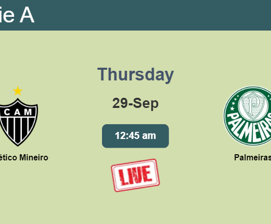 How to watch Atlético Mineiro vs. Palmeiras on live stream and at what time