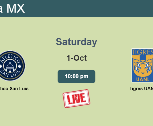 How to watch Atlético San Luis vs. Tigres UANL on live stream and at what time