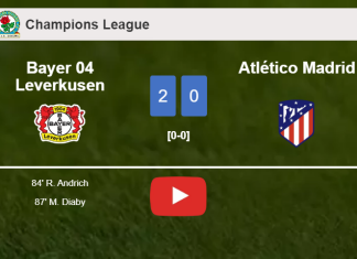 Bayer 04 Leverkusen defeats Atlético Madrid 2-0 on Tuesday. HIGHLIGHTS, Interview