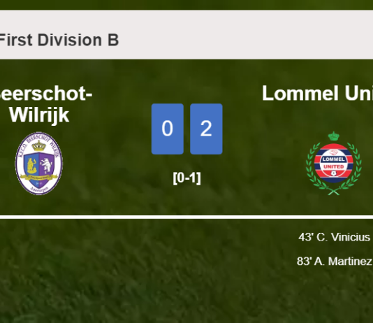 Lommel United conquers Beerschot-Wilrijk 2-0 on Friday