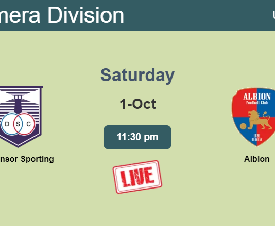 How to watch Defensor Sporting vs. Albion on live stream and at what time
