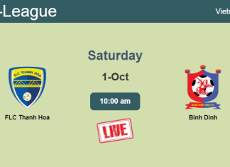 How to watch FLC Thanh Hoa vs. Binh Dinh on live stream and at what time