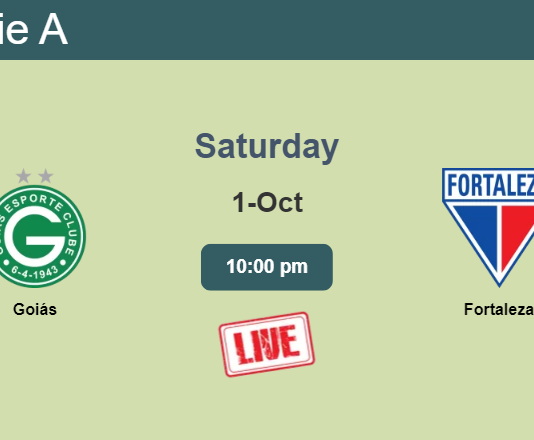 How to watch Goiás vs. Fortaleza on live stream and at what time