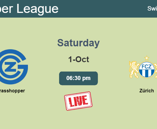 How to watch Grasshopper vs. Zürich on live stream and at what time