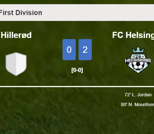 FC Helsingør prevails over Hillerød 2-0 on Saturday
