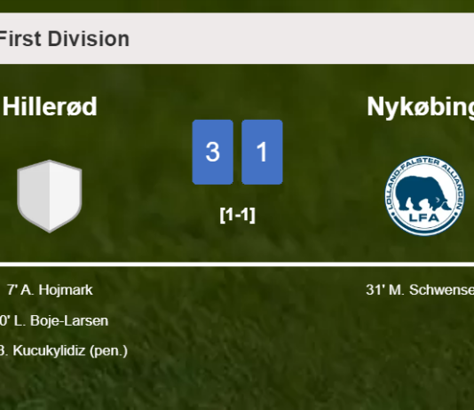 Hillerød beats Nykøbing 3-1