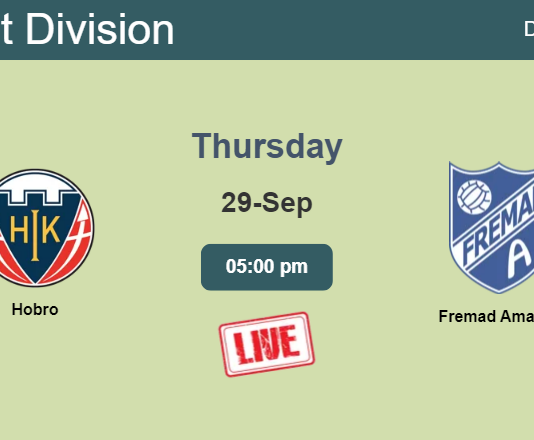 How to watch Hobro vs. Fremad Amager on live stream and at what time